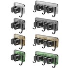 Wall Mountable Mop Clip Organizer Perfect for Bathroom and Laundry Rooms