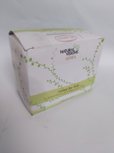 NATURAL VISIONS Haferflocken Luxus Seife KOKOSNUSS LIMETTE (Box mit 12 Riegeln, je 3 Unzen) - Bild 6 von 6