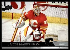 2020-21 Upper Deck Hockey Card Jacob Markstrom Calgary Flames #518 8363