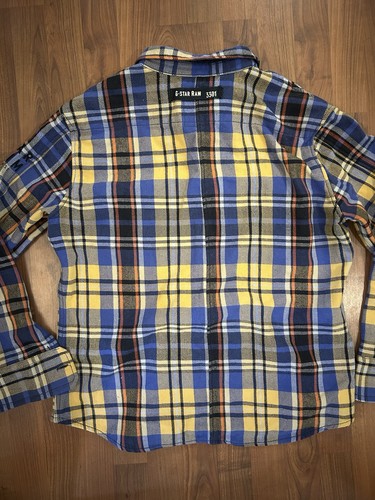 G-Star Raw Forest Wool Blend Flannel Button L/S Shirt - Multicolor XXXL - Bild 6 von 6
