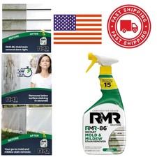 Mold and Mildew Stain Cleaner Spray 30 Fl Oz Fresh Scent Abrasive Formula 1.01 per fl oz