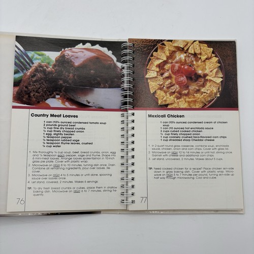 Vintage 1980 Cooking With Confidence In Microwave Cookbook Recipes Cook Book - Imagen 6 de 15