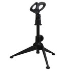 4 PCS Verstellbarer Mikrofonständer Mikrofonregal Klammern Metall