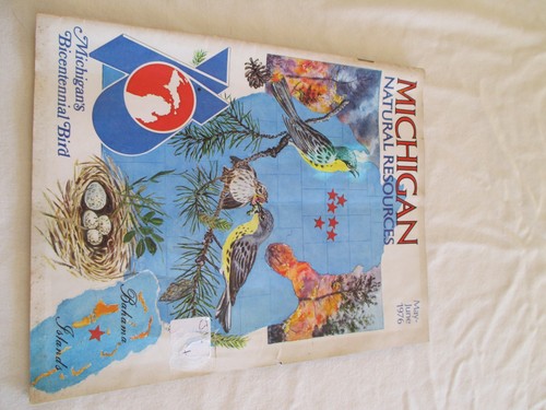 Vintage May/June 1976 MICHIGAN NATURAL RESOURCES Magazine - Picture 11 of 11