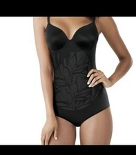 NWT Maidenform Flexees SCULPTS Ultra Firm Bodyshaper Black Large Shapewear