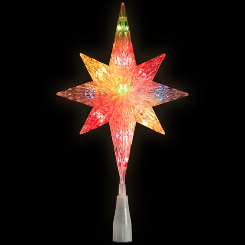 Northlight klar Stern von Bethlehem Weihnachtsbaumspitze - 11" mehrere Lichter - Bild 3 von 6