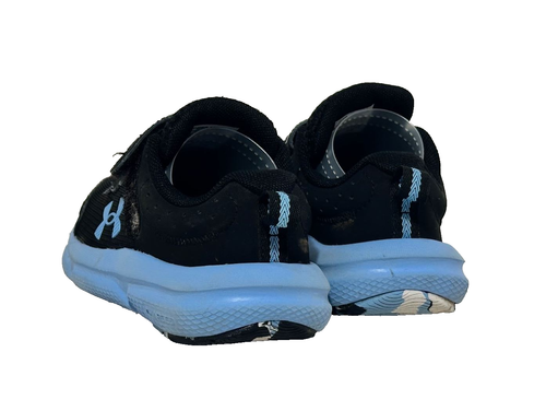 Under Armour Boys Black & Blue Sneakers – Size 11.5K–Pre-Owned, Great Condition - Picture 5 of 9