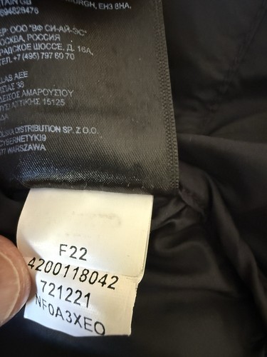EUC THE NORTH FACE WOMENS 1996 RETRO NUPTSE BLUE 700 DOWN PUFFER JACKET XS - Picture 7 of 8