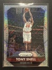 TONY SNELL #d /25 MOJO PRIZM 2015-16 PANINI #207 CHICAGO BULLS BUCKS HAWKS