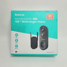 BotsLab Pano Video Doorbell 2, 180 Wide Angle Vision, R810