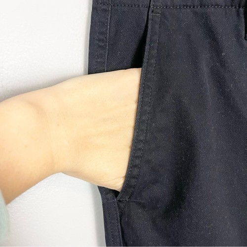 Lands’ End Cargohose mit flacher Vorderseite Damengröße 10 schwarz - Bild 2 von 6