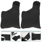 2 Pcs Aluminum Machine Dust Bag Collector Collection Pouch