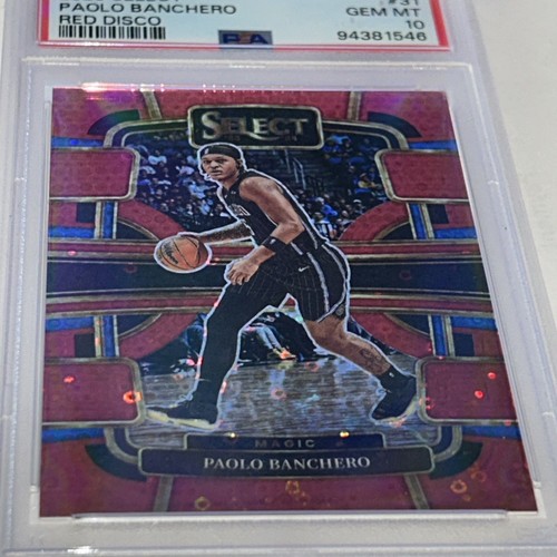 2023-24 Panini Select #31 Paolo Banchero Red Disco 1/49 - 1st one made - Bild 6 von 14