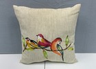 Bird Pillow 15" X 15"