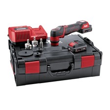 Flex Akku Polierer PXE 80 12-EC/2.5 SET, 2x 2,5 Ah und Ladegerät + Zubehör
