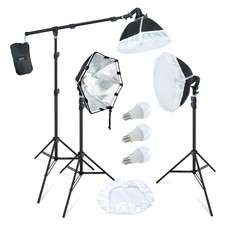 Lincostore Photography Studio Lighting Kit Arm for Video Continuous Lighting ...