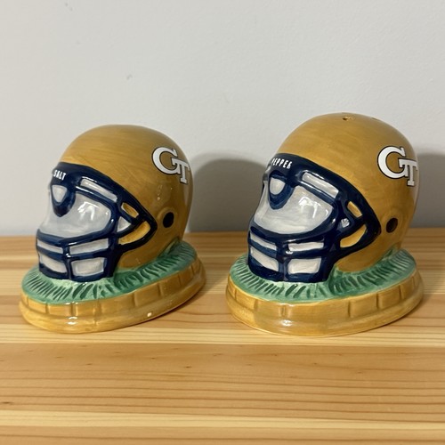 Georgia Tech Giacche Gialle Sale e Pepe Shaker Caschi Calcio Porcellana - Foto 3 di 9