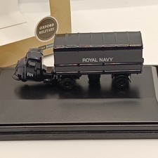 Oxford Military Scammell Scarab Van Trailer Royal Navy NRAB010 N Gauge