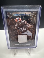 2022 Obsidian Nick Chubb Atomic Jersey /75 Browns