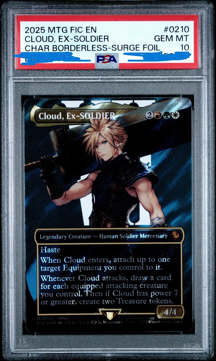(元ソルジャー、クラウド/Cloud, Ex-SOLDIER)英•サージfoil サージFOIL)元ソルジャー、クラウド/Cloud, Ex-SOLDIER《英語