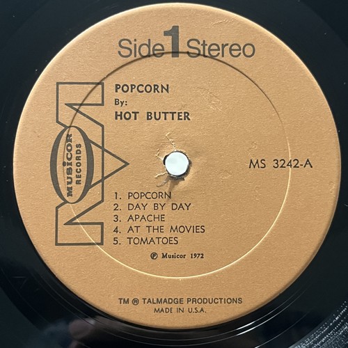 Electronic, Pop Hot Butter - Popcorn Musicor Records - Picture 3 of 4