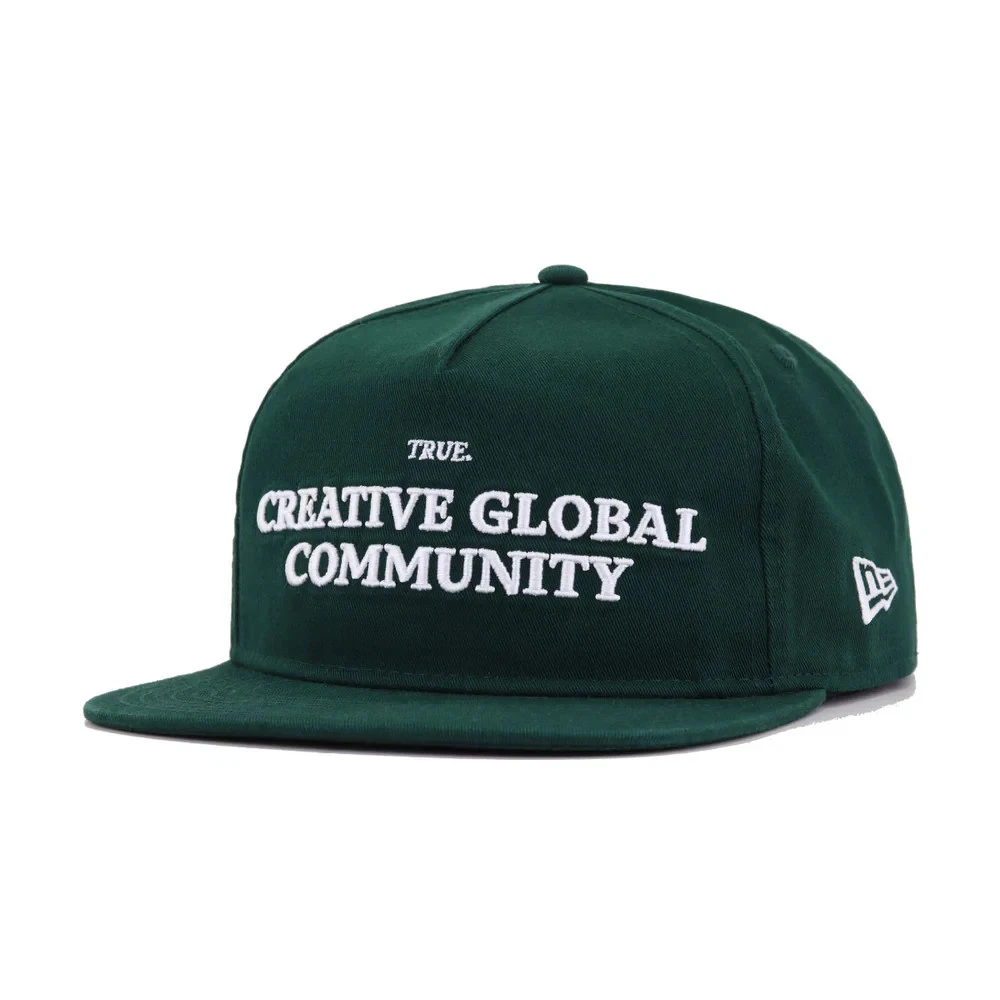 TRUE x New Era - Dark Green Unisex Golfer Adjustable Cap Hat - New OSFM