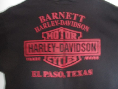 Harley Davidson Motorcycles Licensed Black Tee Shirt Top Women Ladies L / M - Bild 4 von 5
