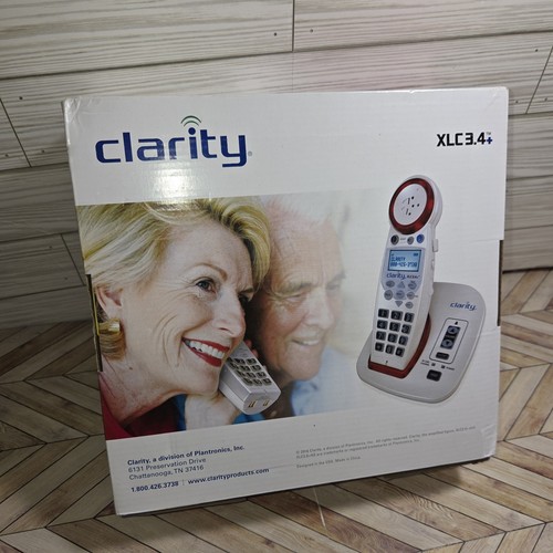 Clarity Professional XLC3.4+ PLUS Xtra Loud Cordless Hearing Impaired Phone - Zdjęcie 16 z 18