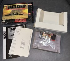 Super Battleship SNES Super Nintendo 1993 Complete CIB Minty Authentic Clean