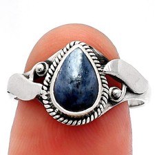 Natural Purple Aventurine 925 Sterling Silver Ring s.8 Jewelry R-1405