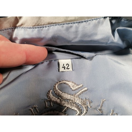 Sportalm Gilet Blue Size 14 Small Full Zip Vintage 90s Festivals Training Top - Picture 13 of 17