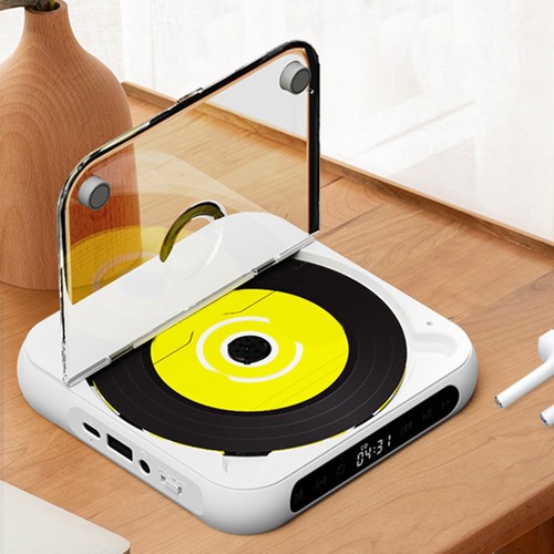Multi Format Portable CD Player with Easy Connectivity Options for Music - Afbeelding 3 van 16