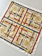 Lancel Cotton 58 cm Handkerchief Bandana Hals...