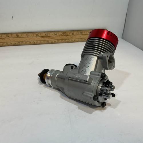 O.S. MAX OS .61RF "HANNO SPECIAL" W/ HEADER PIPE NITRO/GLOW R/C AIRPLANE ENGINE - Picture 6 of 24