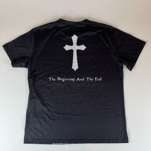 Alpha Omega Graphic T-Shirt Black XL - Picture 2 of 4
