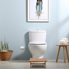  Bathroom Step Stool Children Portable Squatting Poop Foot Stable Wooden Toilet