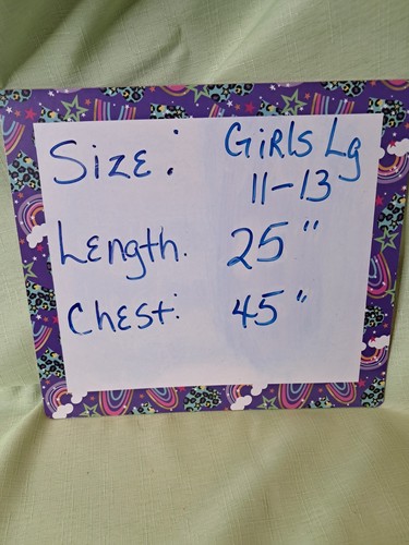 #292 No Boundaries Sherpa Pullover Girls Size Lg 1/4 Zip Plush - Picture 4 of 4