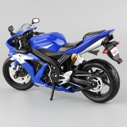1/12 Maisto Yamaha YZF-R1 YZF R1 2004 Race Bike Diecast Motorcycle Model Toy - Picture 11 of 43