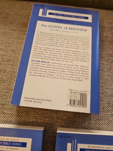 The Gospel Of Matthew Vol. 1, John Vol. 1 & 2 Paperback Books. 3 Total  - Picture 5 of 8