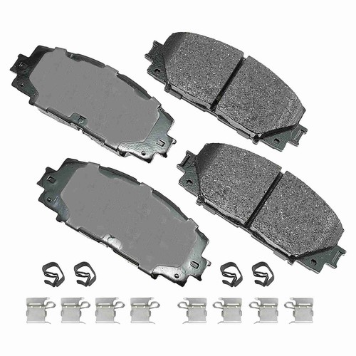 D1184A-D1354B FRONT+REAR Set Akebono Pro-ACT Ceramic Brake Pads Ultra-Premium - Picture 2 of 4
