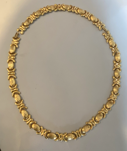 Vtg NINA RICCI for Avon Convertible Set 17" Necklace + 7" Bracelet =24" Necklace - Picture 9 of 11