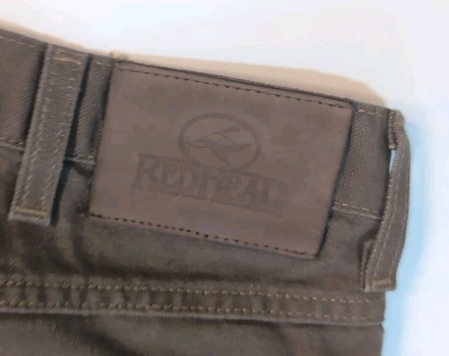 Redhead Upland Brush Pants Twill Tan Green Duck Canvas Size 40 X 30 RN 74747 - Picture 11 of 11