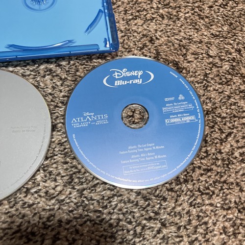Disney Atlantis: The Lost Empire / Atlantis: Milo’s Return (Blu-ray + DVD, 2003) - Picture 4 of 7