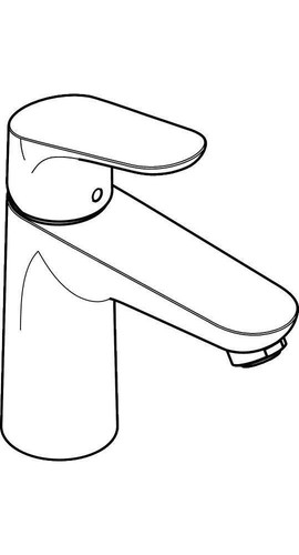 Hansgrohe Mitigeur monocommande lavabo FOCUS 100 chrome DN 15 avec tige de traction... - Photo 3/12