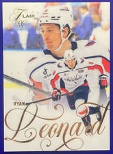 2025-26 UD Flair Hockey Ryan Leonard RC #183