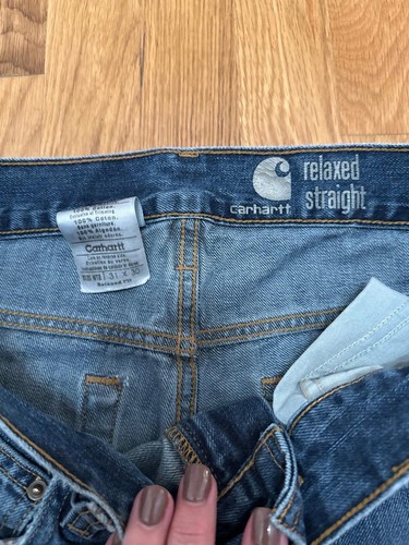 Carhartt Herren Relaxed Straight Jeans Größe 31x30 - Bild 5 von 8