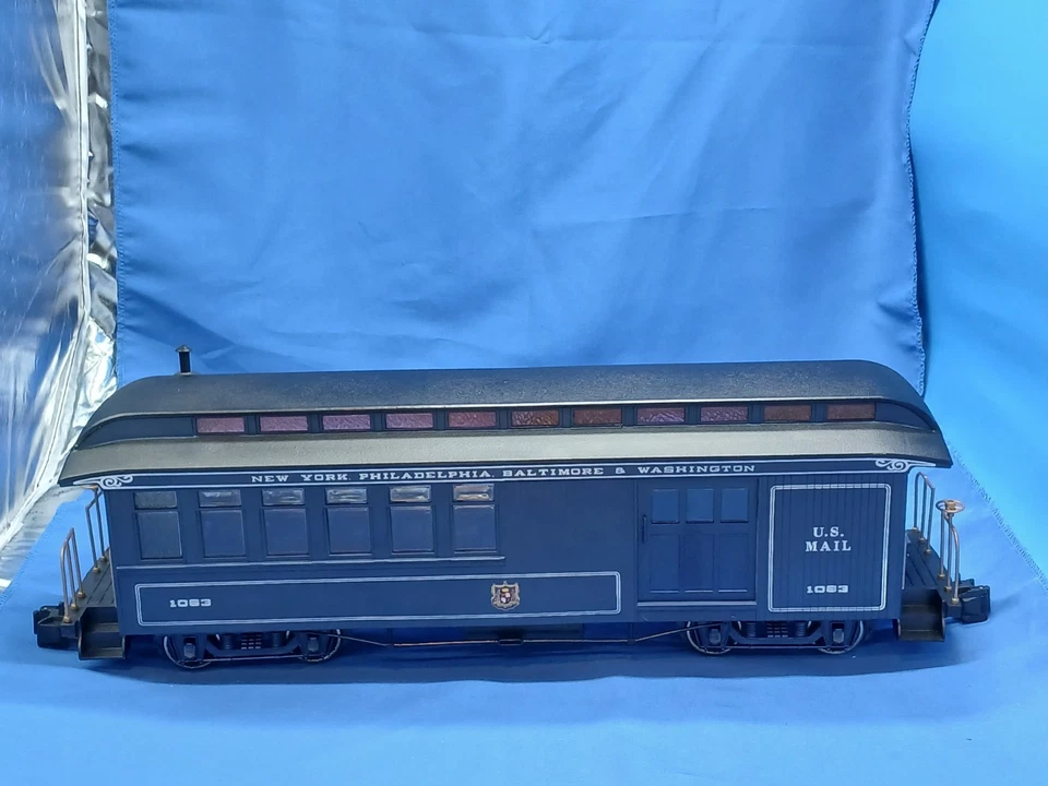 Coche de equipaje Bachmann escala G Nueva York Filadelfia Baltimore y Washington correo de Estados Unidos Foto 3 de 4