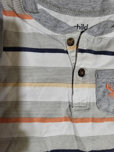 2 Pieces BOY'S Set Shorts Shirt Size 5T Child Of Mine By Carter's Summer Vibe - Picture 3 of 16