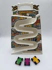 Fisher Price 1991 Tumbling Racers Track With 3 Car Vintage