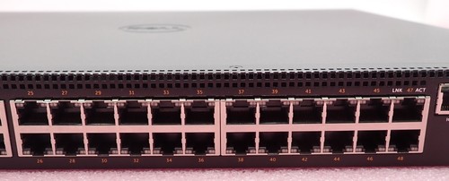 Dell Networking N2048P 48x 1GbE RJ45 PoE+ + 2x 10Gb SFP+ Port L3 Switch OS6 - Picture 4 of 9